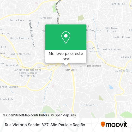 Rua Victório Santim 827 mapa