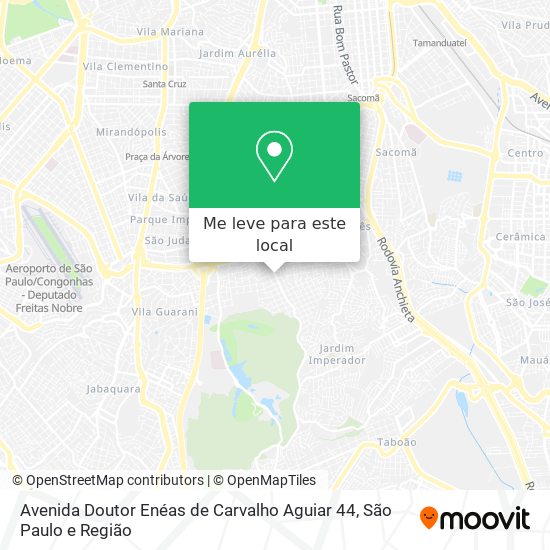 Avenida Doutor Enéas de Carvalho Aguiar 44 mapa