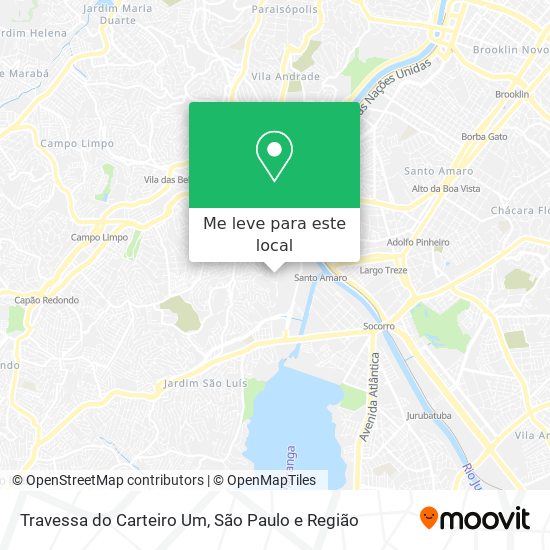 Travessa do Carteiro Um mapa