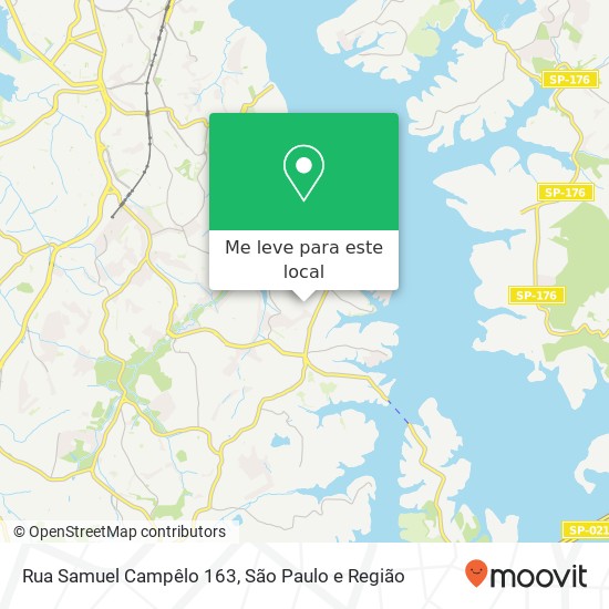 Rua Samuel Campêlo 163 mapa