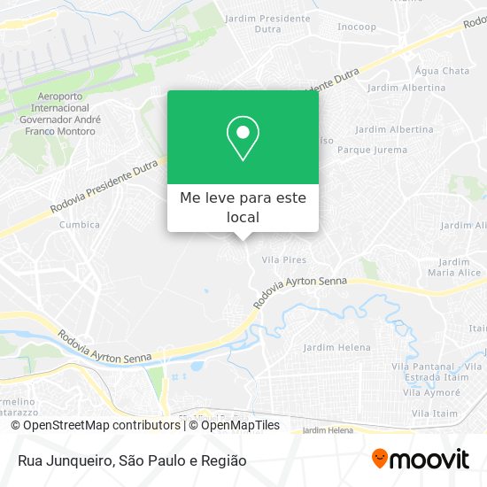 Rua Junqueiro mapa