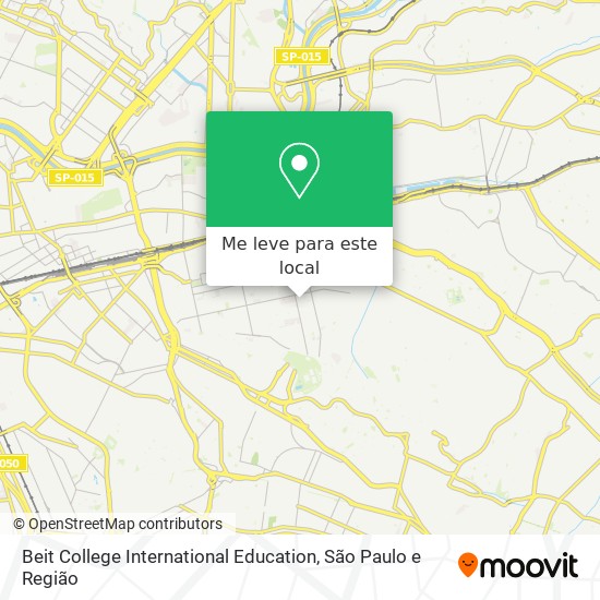 Beit College International Education mapa