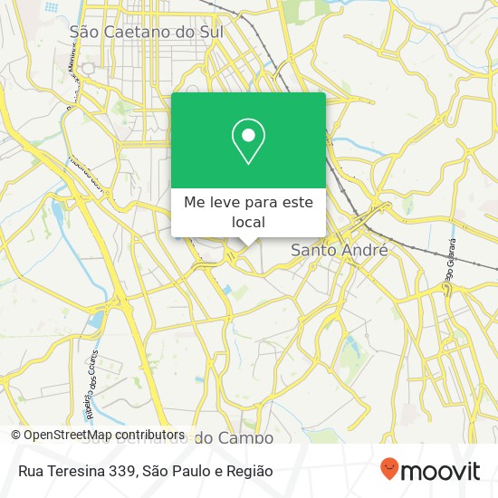 Rua Teresina 339 mapa