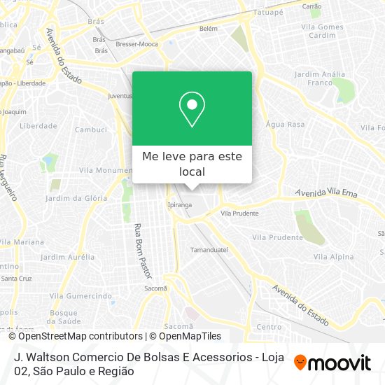 J. Waltson Comercio De Bolsas E Acessorios - Loja 02 mapa