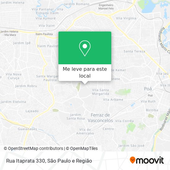 Rua Itaprata 330 mapa