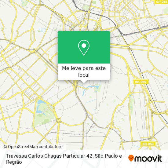 Travessa Carlos Chagas Particular 42 mapa