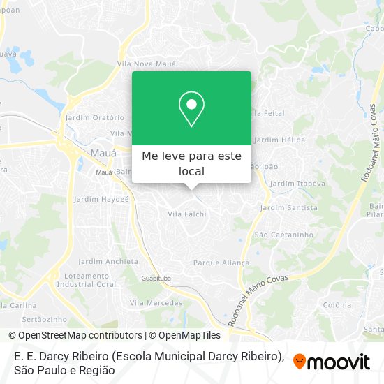 E. E. Darcy Ribeiro (Escola Municipal Darcy Ribeiro) mapa