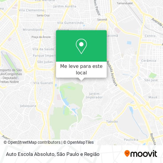 Auto Escola Absoluto mapa