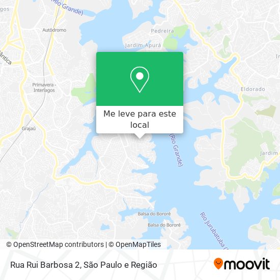 Rua Rui Barbosa 2 mapa