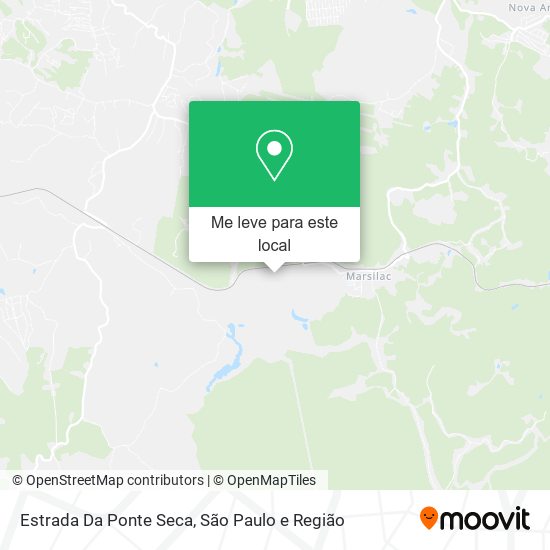 Estrada Da Ponte Seca mapa