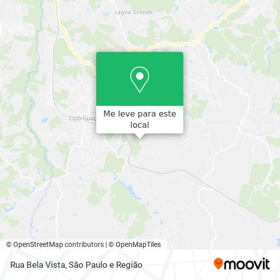 Rua Bela Vista mapa