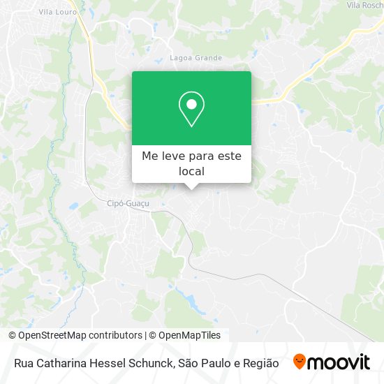 Rua Catharina Hessel Schunck mapa