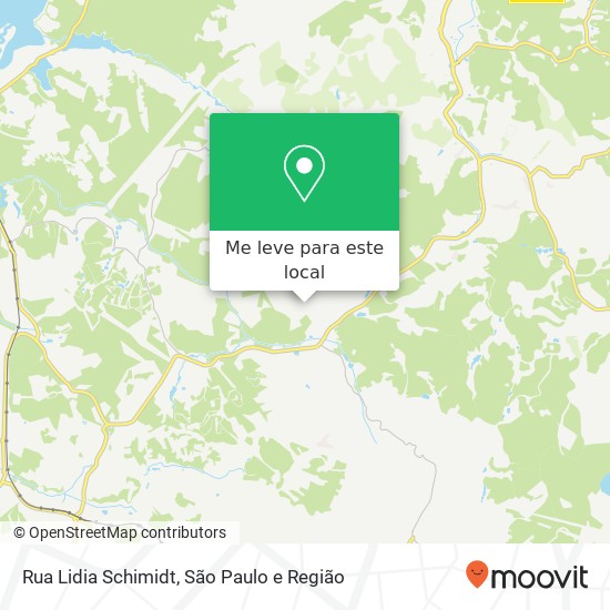 Rua Lidia Schimidt mapa