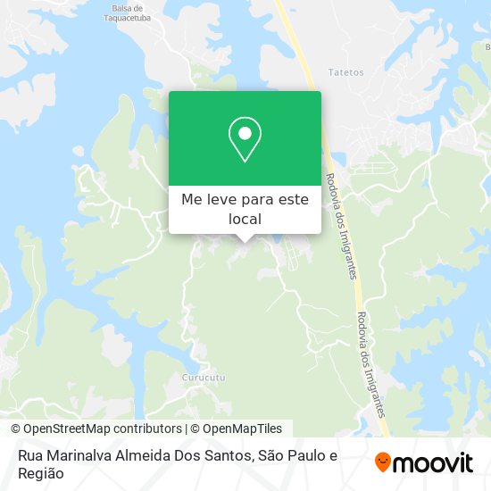 Rua Marinalva Almeida Dos Santos mapa