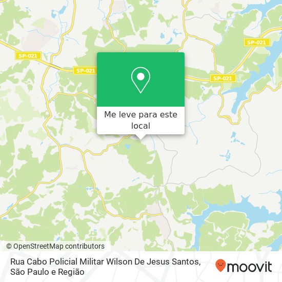 Rua Cabo Policial Militar Wilson De Jesus Santos mapa