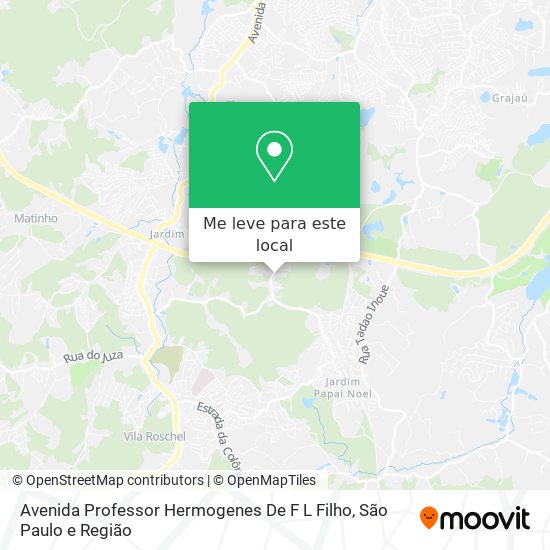 Avenida Professor Hermogenes De F L Filho mapa