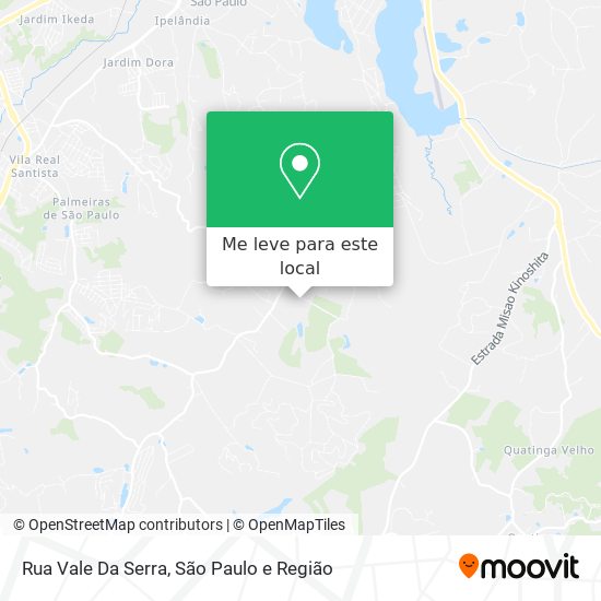 Rua Vale Da Serra mapa