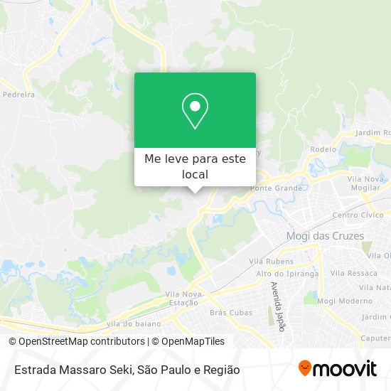 Estrada Massaro Seki mapa