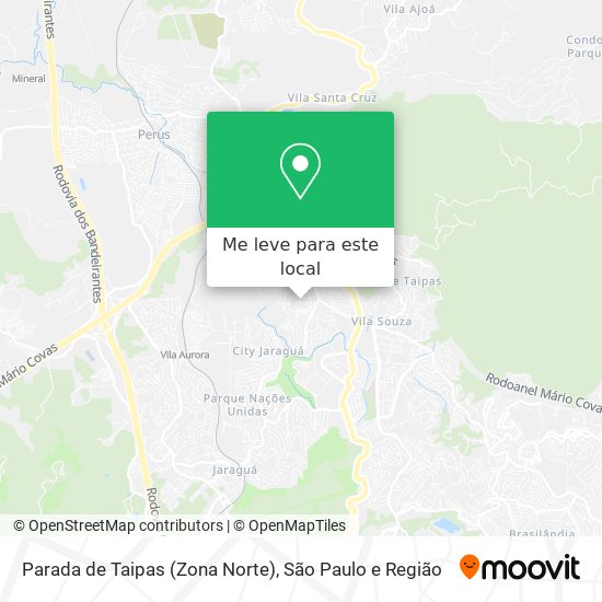 Parada de Taipas (Zona Norte) mapa