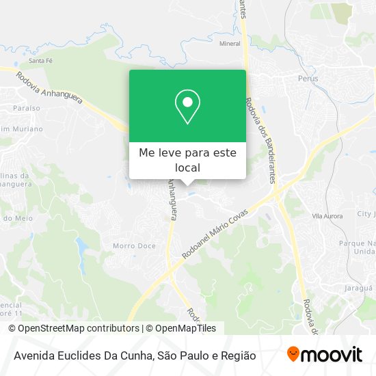 Avenida Euclides Da Cunha mapa