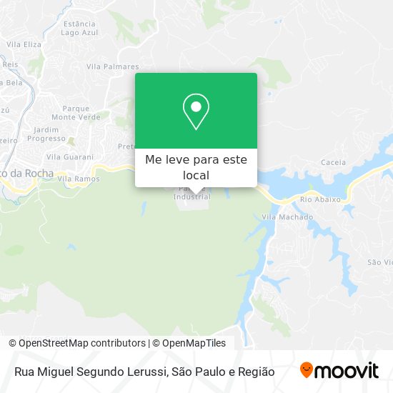 Rua Miguel Segundo Lerussi mapa