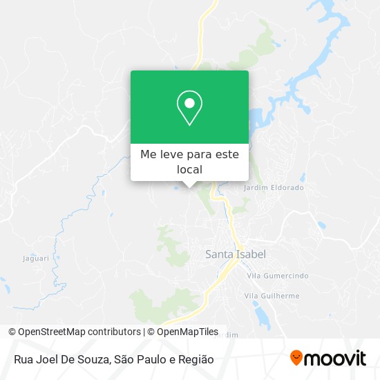 Rua Joel De Souza mapa