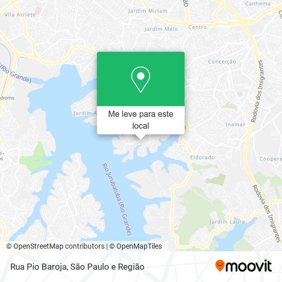 Rua Pio Baroja mapa