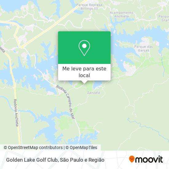 Golden Lake Golf Club mapa