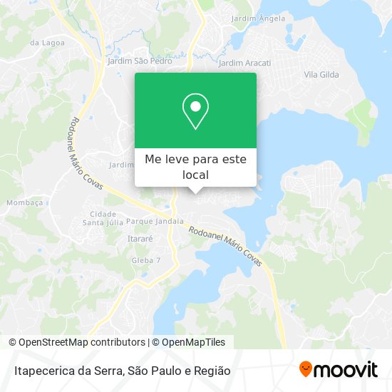 Itapecerica da Serra mapa