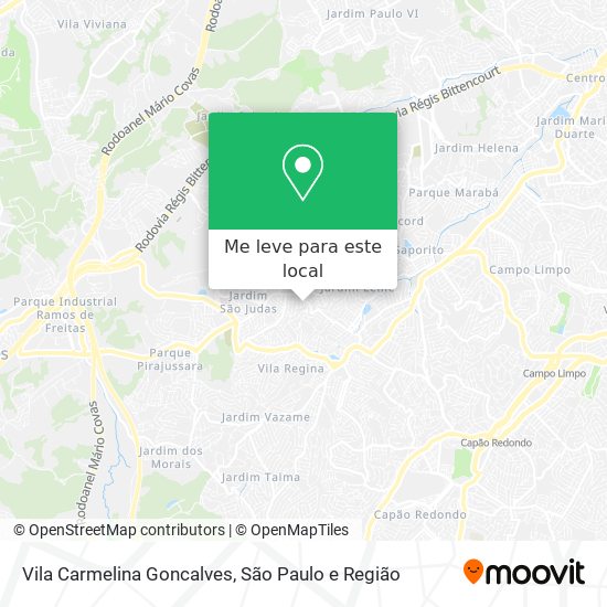 Vila Carmelina Goncalves mapa