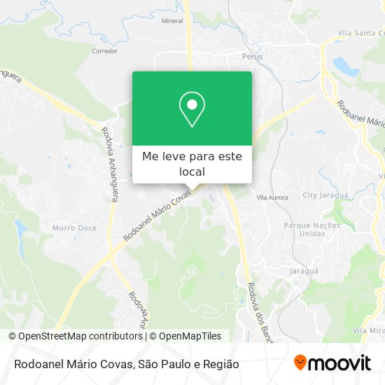Rodoanel Mário Covas mapa