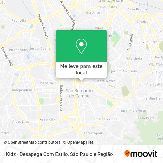 Kidz - Desapega Com Estilo mapa