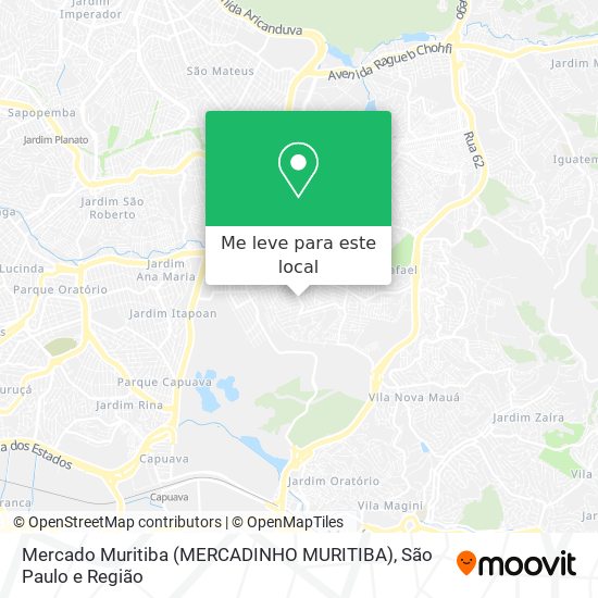 Mercado Muritiba (MERCADINHO MURITIBA) mapa