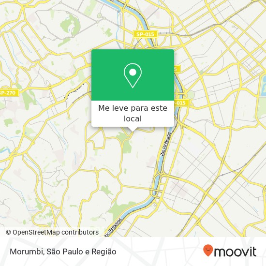Morumbi mapa