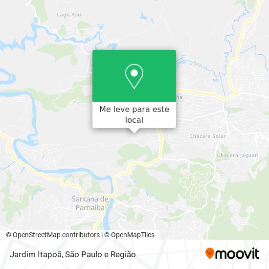 Jardim Itapoã mapa