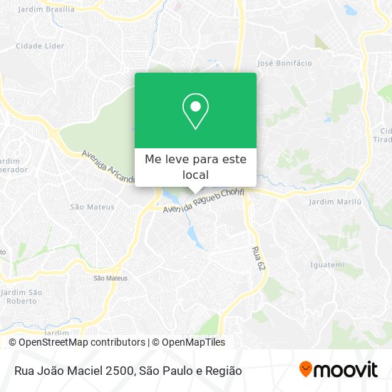 Rua João Maciel 2500 mapa