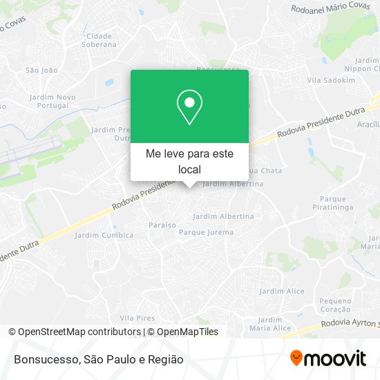 Bonsucesso mapa