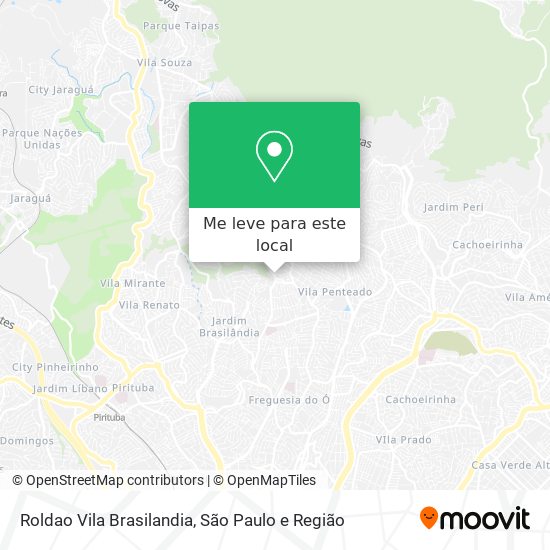 Roldao Vila Brasilandia mapa