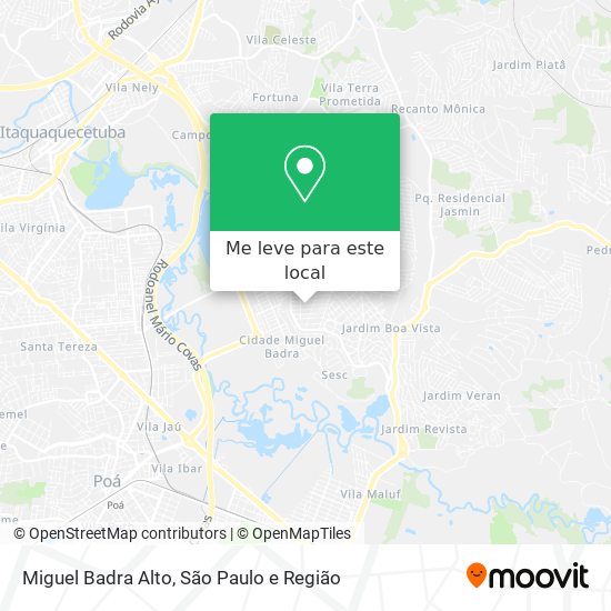 Miguel Badra Alto mapa