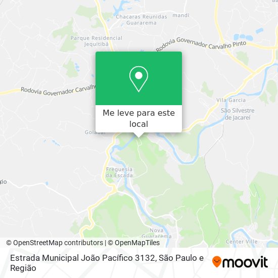 Estrada Municipal João Pacífico 3132 mapa