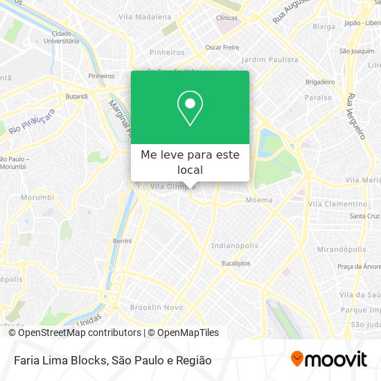 Faria Lima Blocks mapa