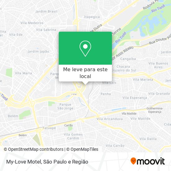 My-Love Motel mapa
