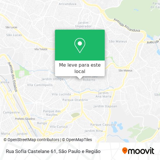 Rua Sofía Castelane 61 mapa