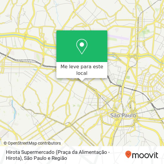 Hirota Supermercado (Praça da Alimentação - Hirota) mapa