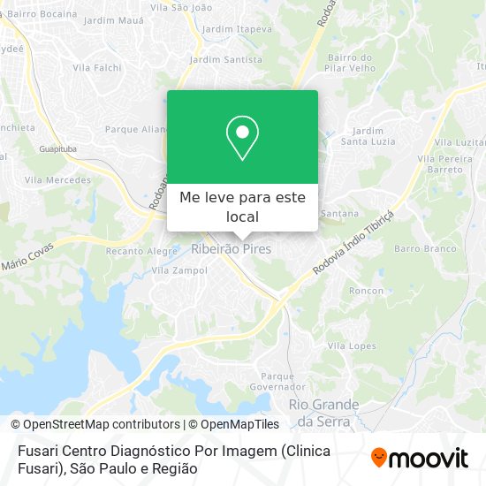 Fusari Centro Diagnóstico Por Imagem (Clinica Fusari) mapa