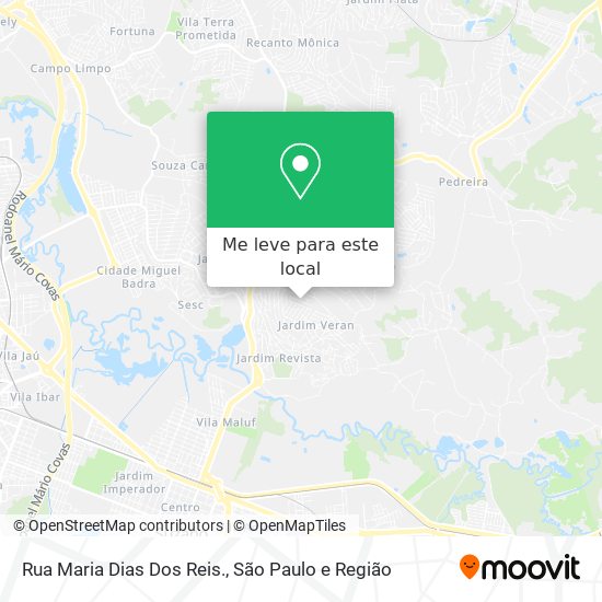 Rua Maria Dias Dos Reis. mapa