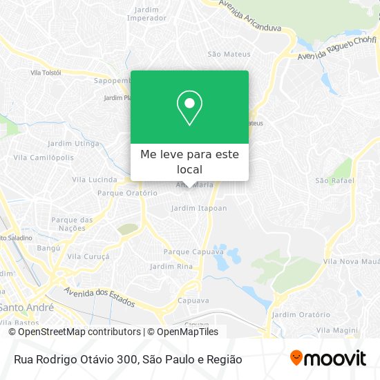 Rua Rodrigo Otávio 300 mapa