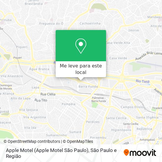 Apple Motel (Apple Motel São Paulo) mapa