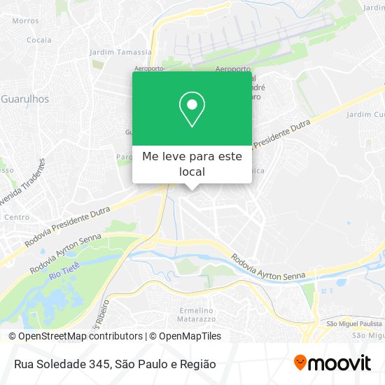 Rua Soledade 345 mapa