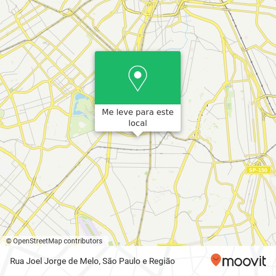 Rua Joel Jorge de Melo mapa